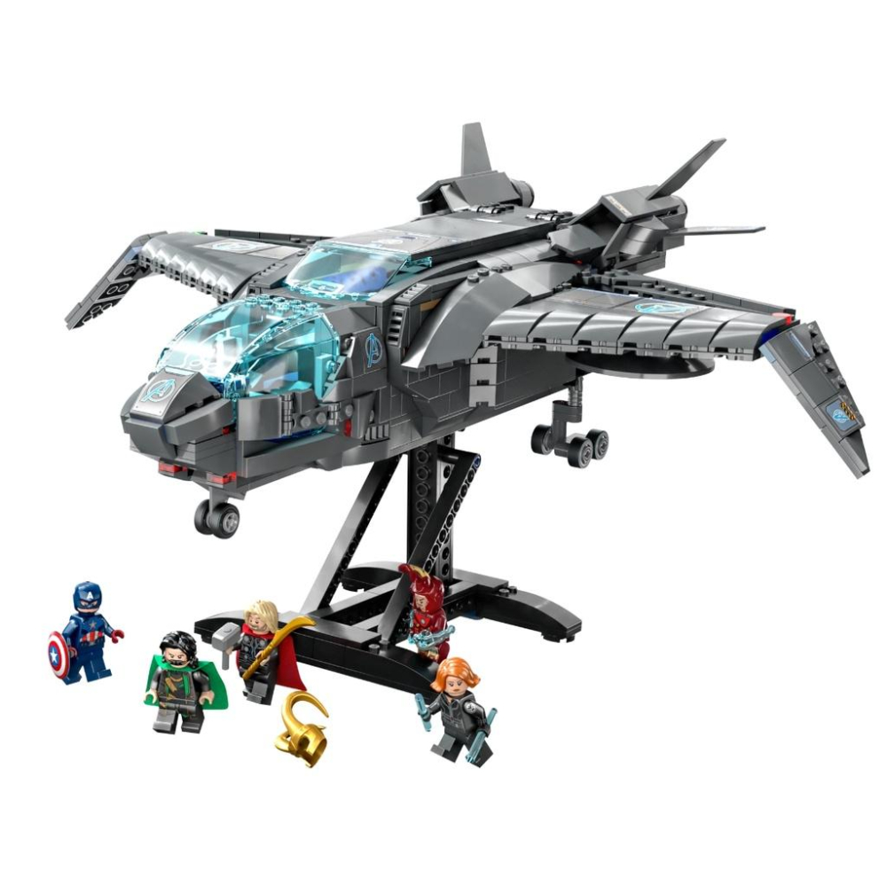 【磚星球】樂高 LEGO 76248 漫威系列 復仇者昆式戰鬥機 The Avengers Quinjet-細節圖3