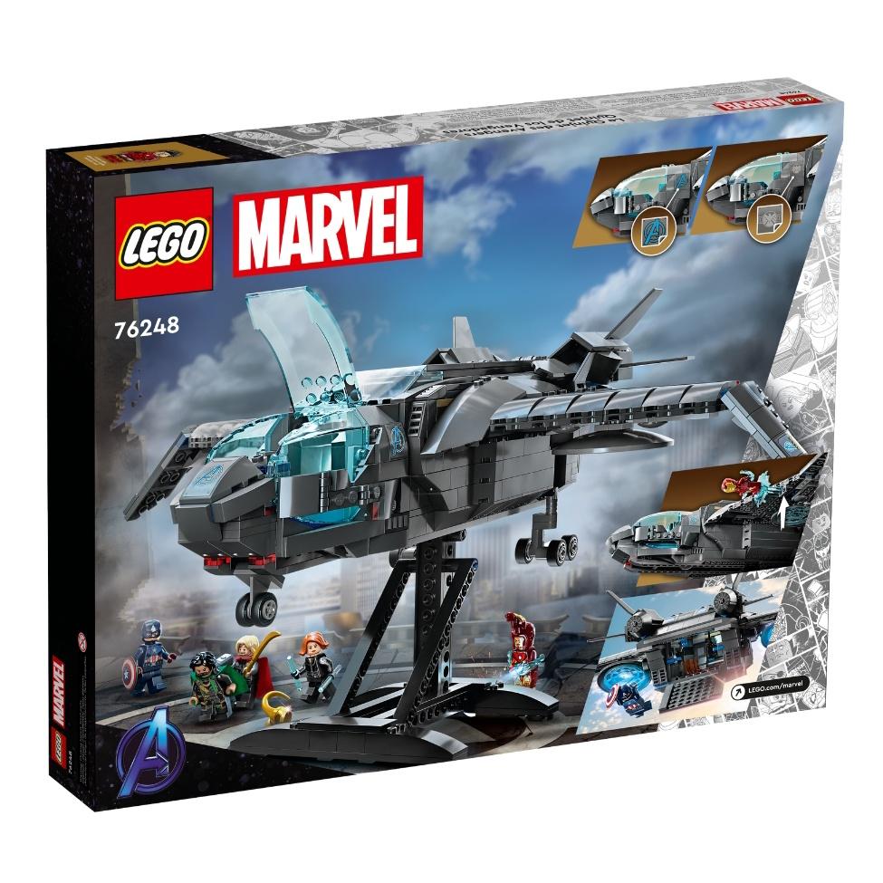 【磚星球】樂高 LEGO 76248 漫威系列 復仇者昆式戰鬥機 The Avengers Quinjet-細節圖4