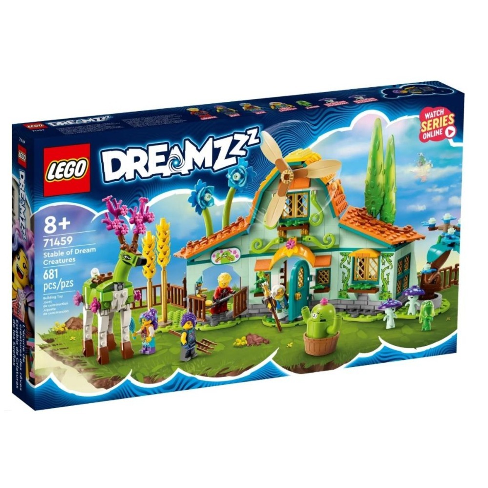 【磚星球】樂高 LEGO 71459 夢工廠系列 夢土生物馬廄 Stable of Dream Creatures-細節圖2