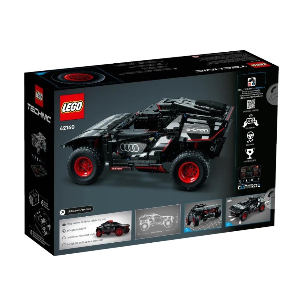 【磚星球】樂高 LEGO 42160 動力科技 Audi RS Q e-tron-細節圖4