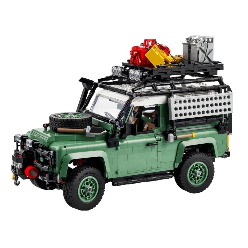 【磚星球】樂高 LEGO 10317 ICONS™ 經典路虎90紀念版 Classic Defender 90-細節圖3