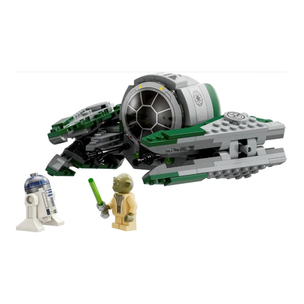 【磚星球】樂高 LEGO 75360 星際大戰系列 尤達的絕地戰機 Yoda＇s Jedi Starfighter™-細節圖3