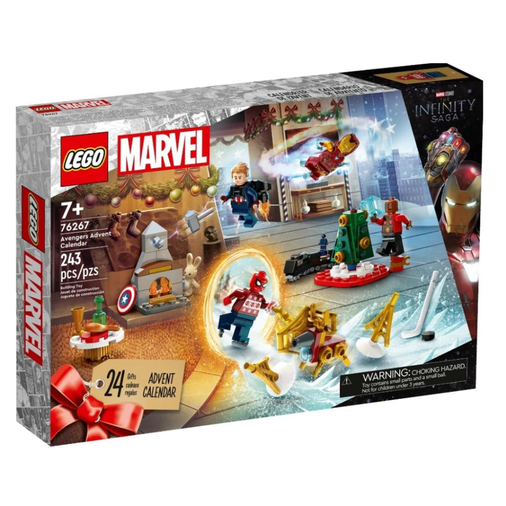 【磚星球】樂高 LEGO 76267 漫威系列 復仇者聯盟倒數月曆 Avengers Advent Calendar-細節圖2