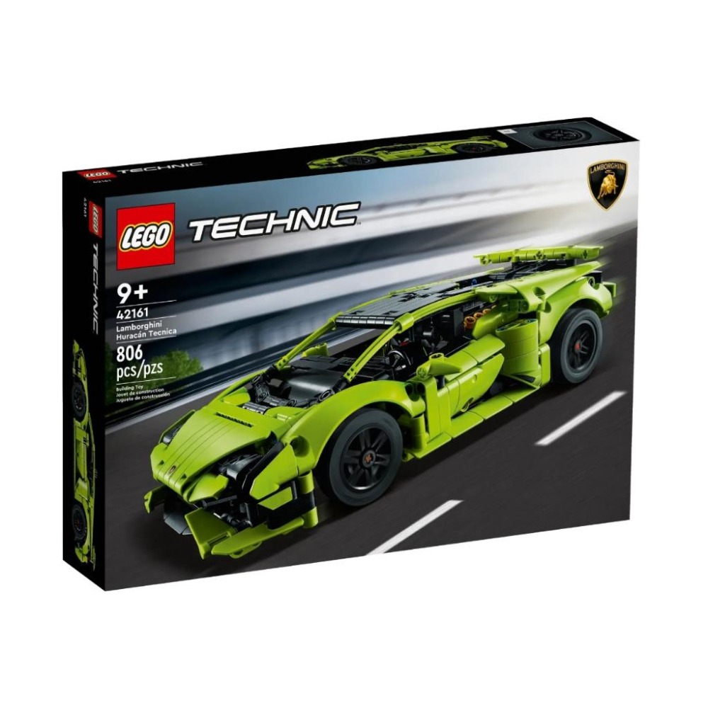 【磚星球】樂高 LEGO 42161 動力科技 藍寶堅尼Huracán Tecnica Lamborghini-細節圖2