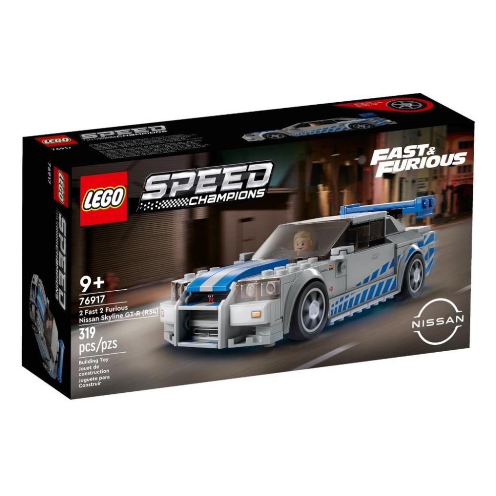 【磚星球】樂高 LEGO 76917 Speed系列 玩命關頭2日產 SkylineGTR R34-細節圖2