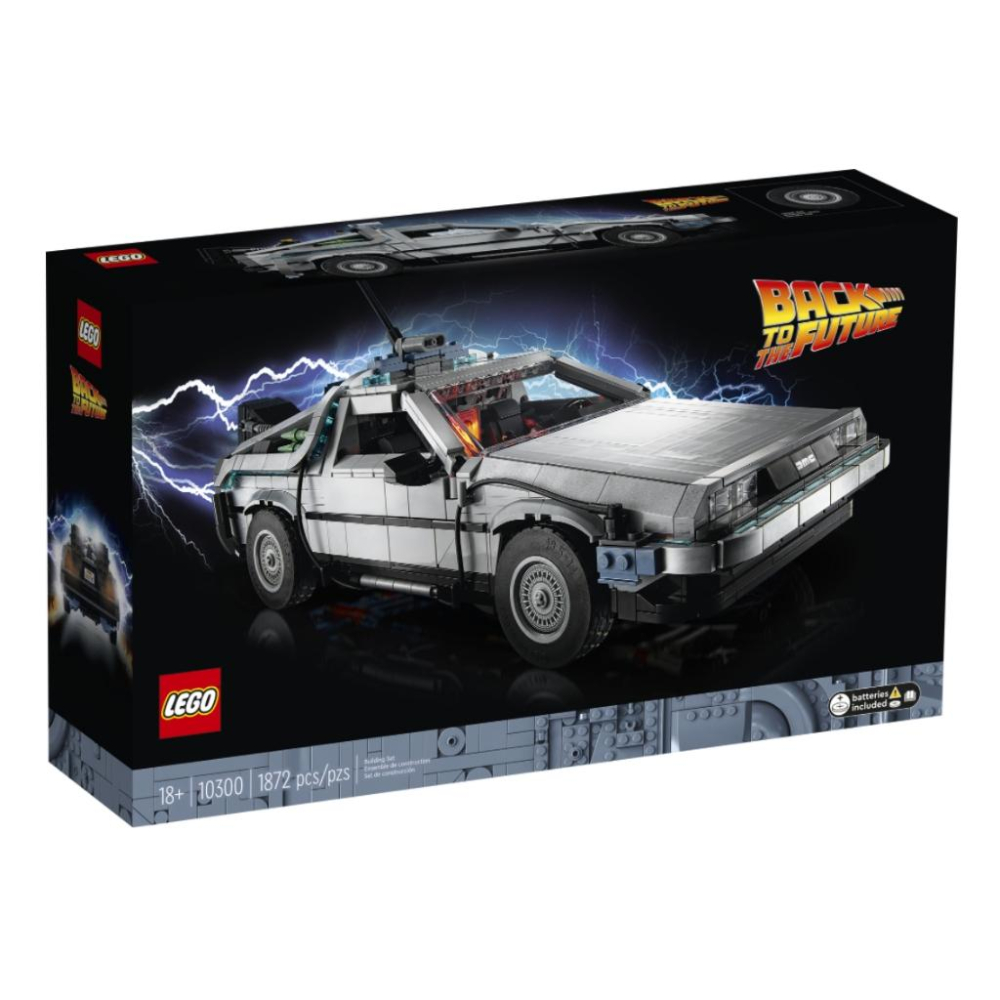 【磚星球】樂高 LEGO 10300 創意系列 回到未來時光車 Back to the Future-細節圖2