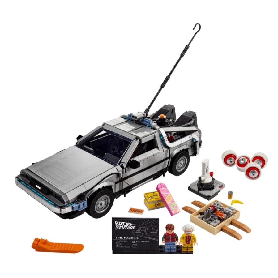 【磚星球】樂高 LEGO 10300 創意系列 回到未來時光車 Back to the Future-細節圖3