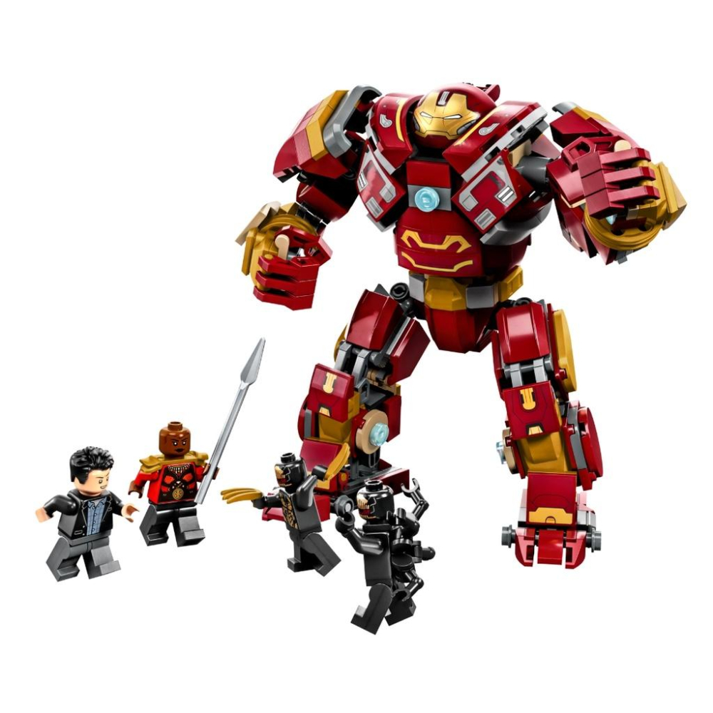 【磚星球】樂高 LEGO 76247 漫威系列 浩克破壞者瓦干達之戰Hulkbuste:Battle Wakanda-細節圖3