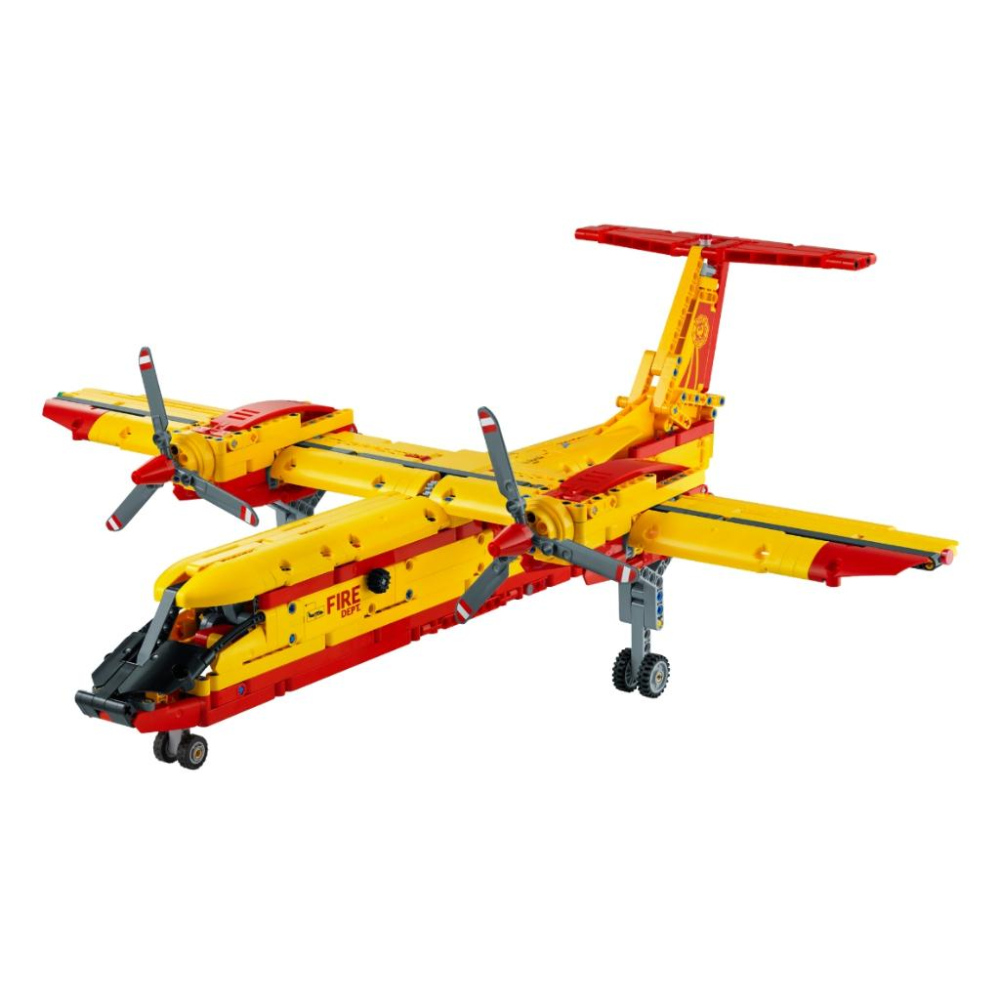 【磚星球】樂高 LEGO 42152 動力科技 消防飛機 Firefighter Aircraft-細節圖3