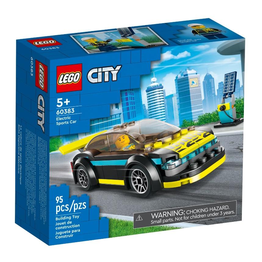 【磚星球】樂高 LEGO 60383 城市系列 電動跑車 Electric Sports Car-細節圖2