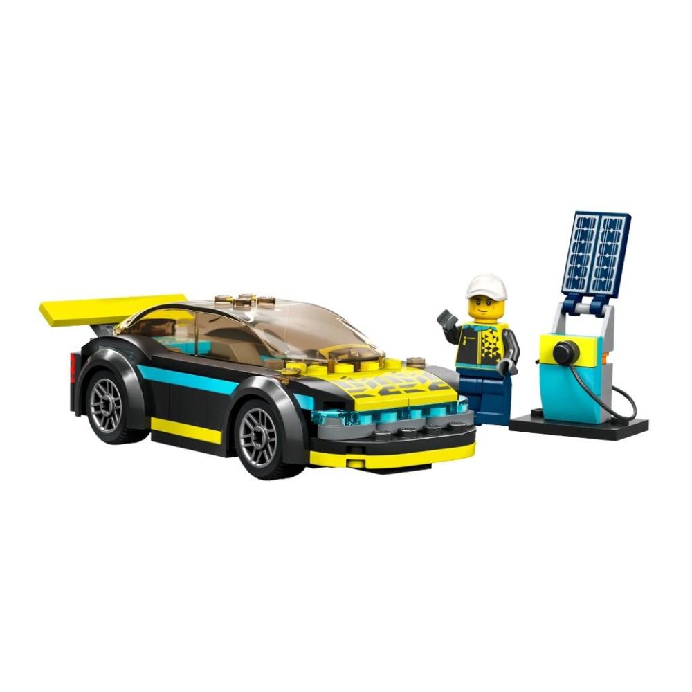 【磚星球】樂高 LEGO 60383 城市系列 電動跑車 Electric Sports Car-細節圖3