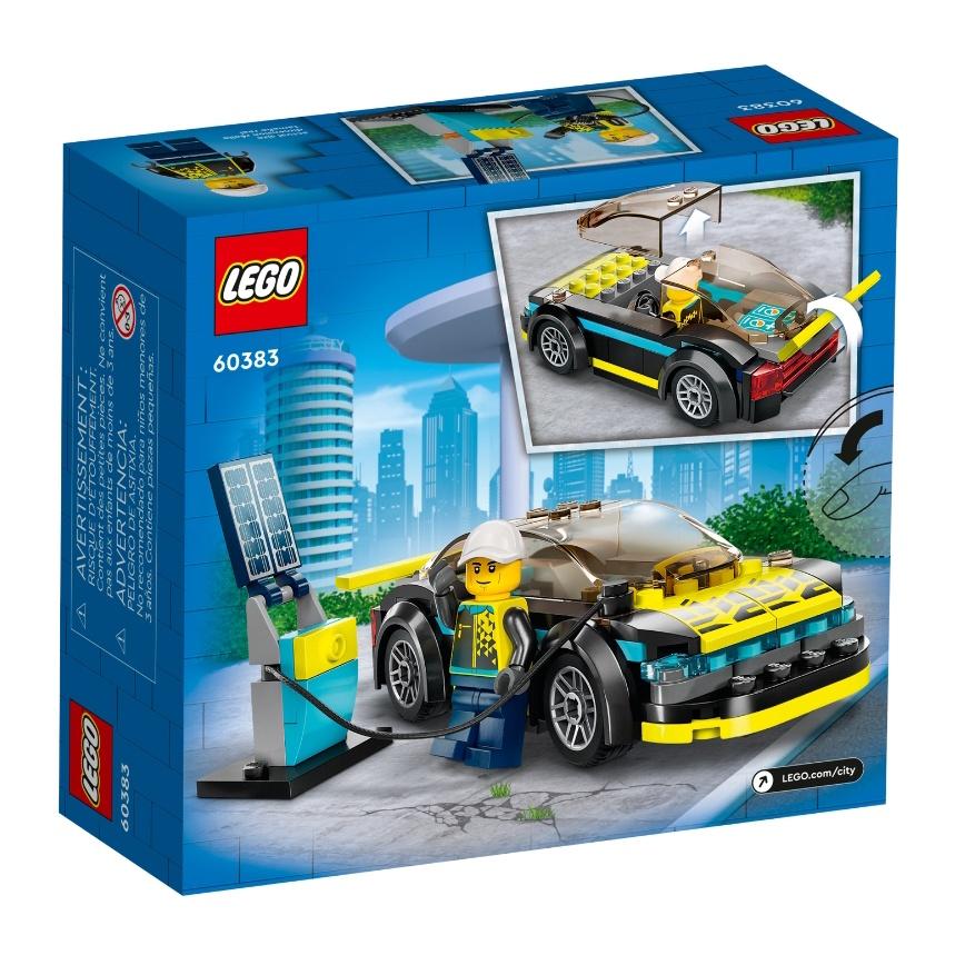 【磚星球】樂高 LEGO 60383 城市系列 電動跑車 Electric Sports Car-細節圖4