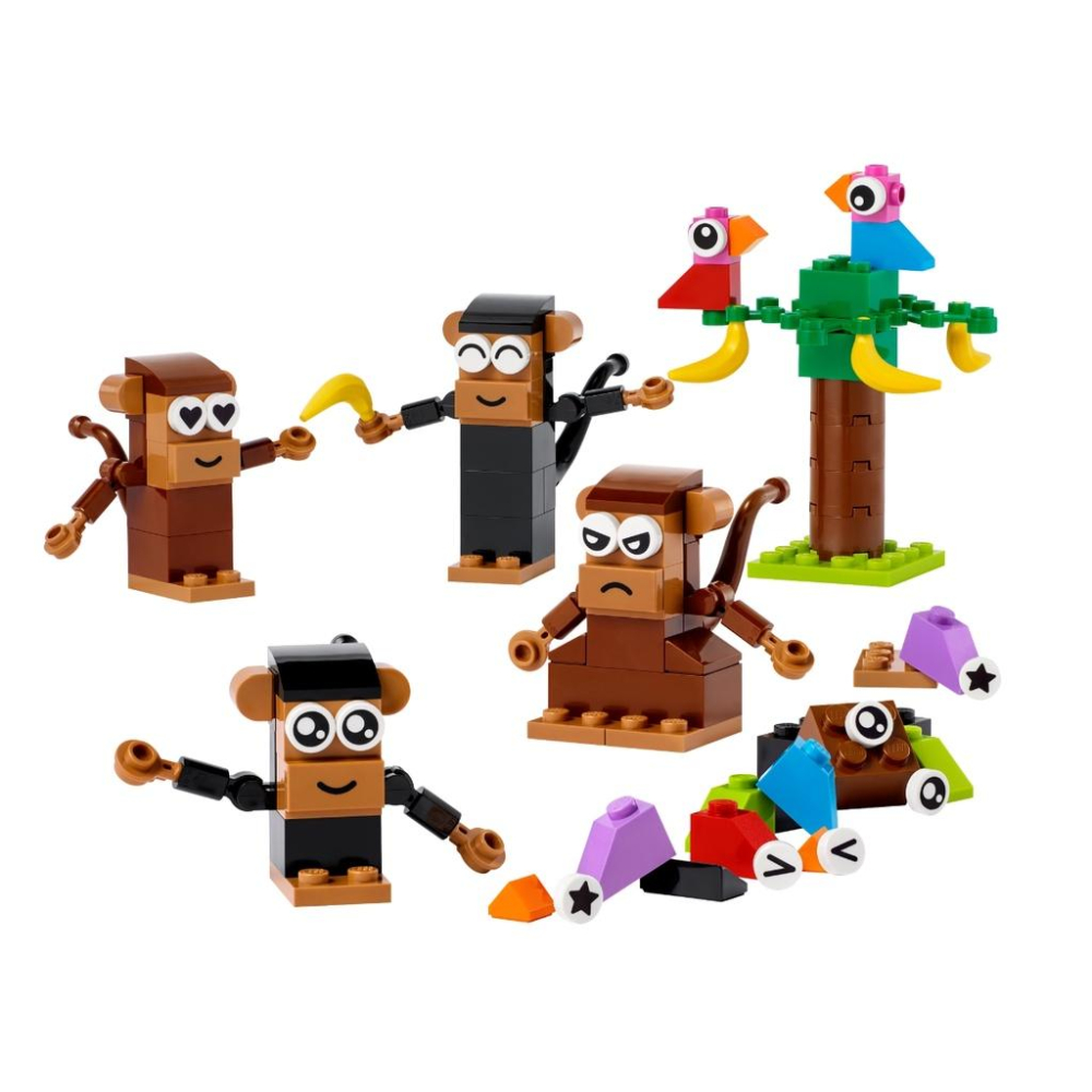 【磚星球】樂高 LEGO 11031 經典系列 創意猴子趣味套裝 Creative Monkey Fun-細節圖3