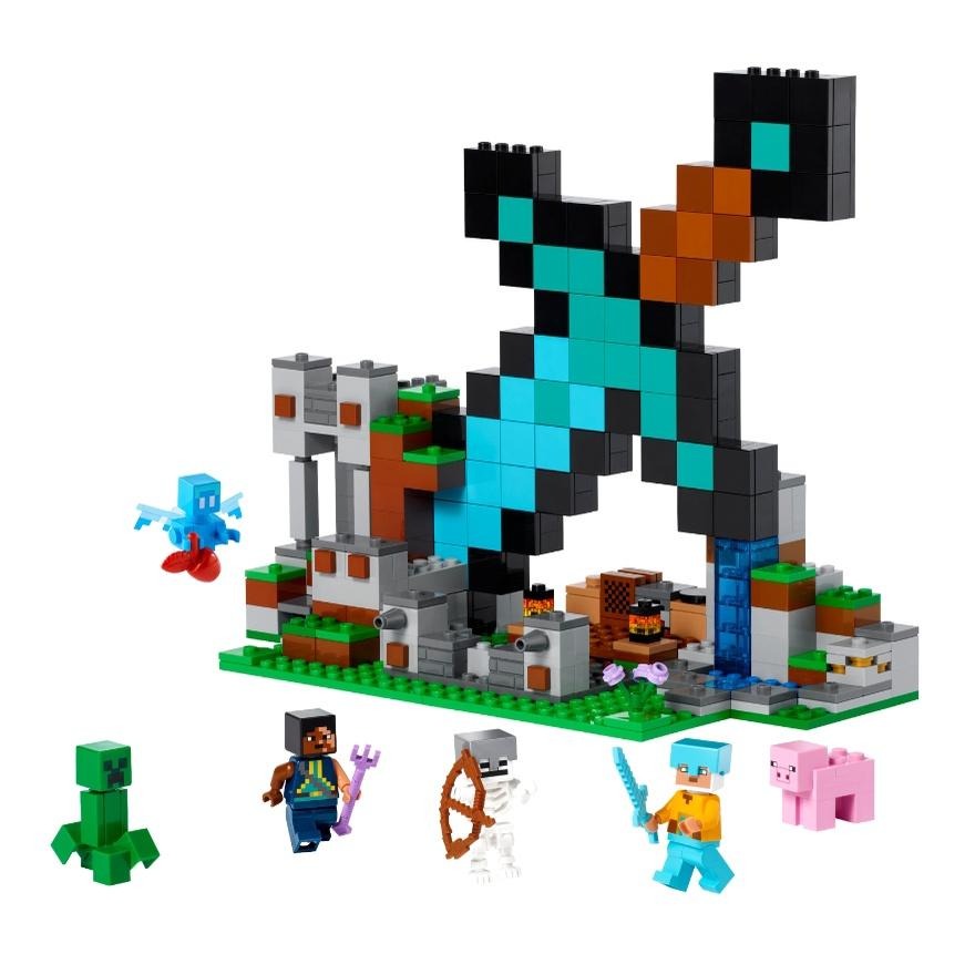 【磚星球】樂高 LEGO 21244 當個創世神 寶劍前哨站 The Sword Outpost-細節圖3