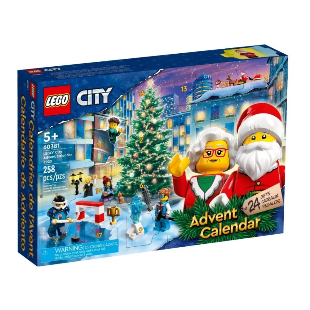 【磚星球】樂高 LEGO 60381 城市系列 驚喜月曆 City Advent Calendar 2023-細節圖2