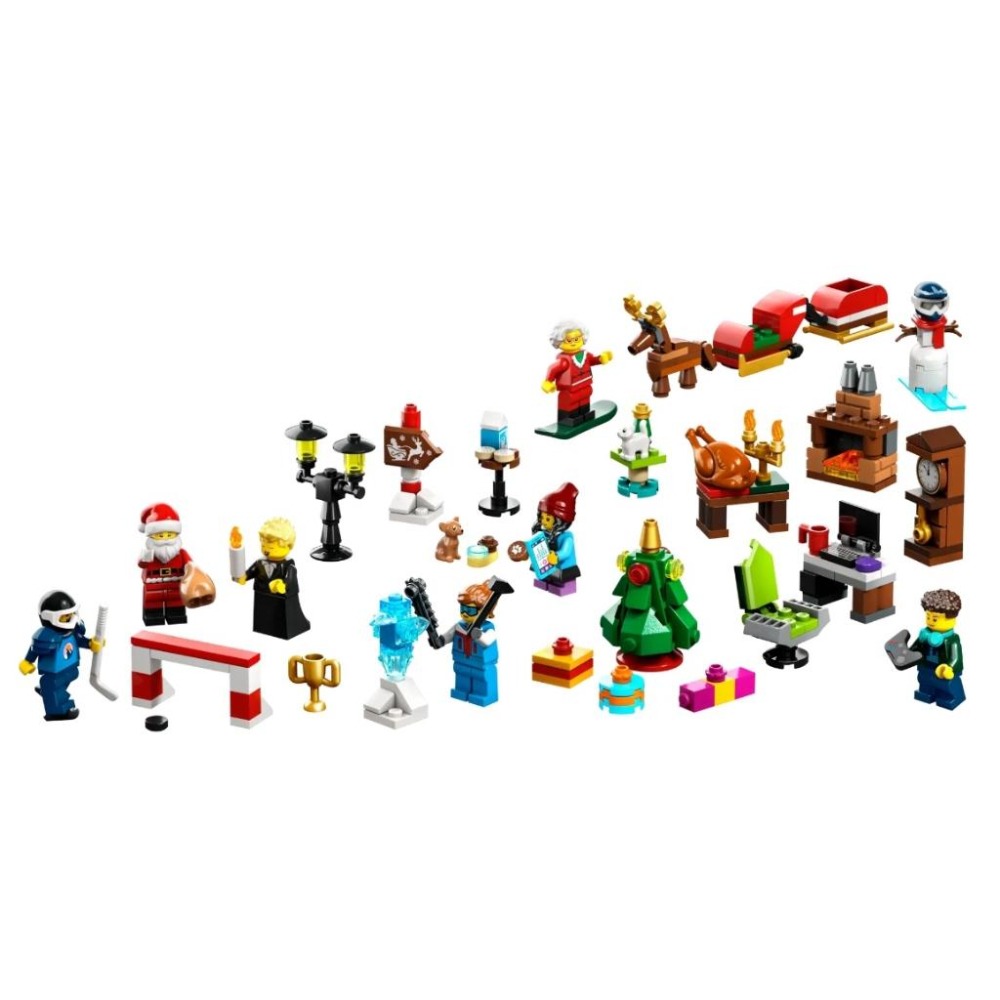 【磚星球】樂高 LEGO 60381 城市系列 驚喜月曆 City Advent Calendar 2023-細節圖3