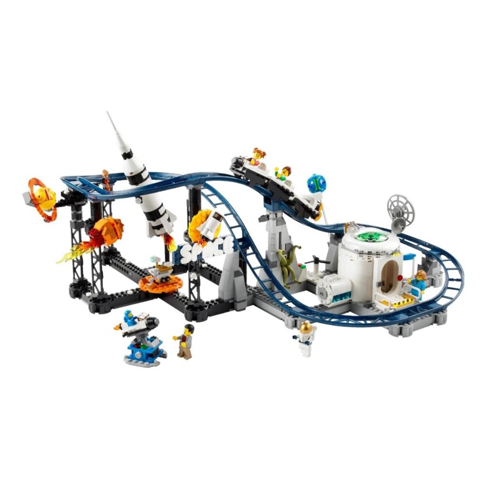 【磚星球】樂高 LEGO 31142 創意三合一系列 太空雲霄飛車 Space Roller Coaster-細節圖3