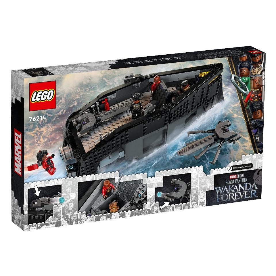 【磚星球】樂高 LEGO 76214 漫威系列 黑豹:水上戰爭 Black:War on the Water-細節圖4
