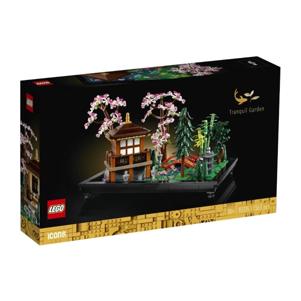 【磚星球】樂高 LEGO 10315 ICONS™ 寧靜庭園 Tranquil Garden-細節圖2