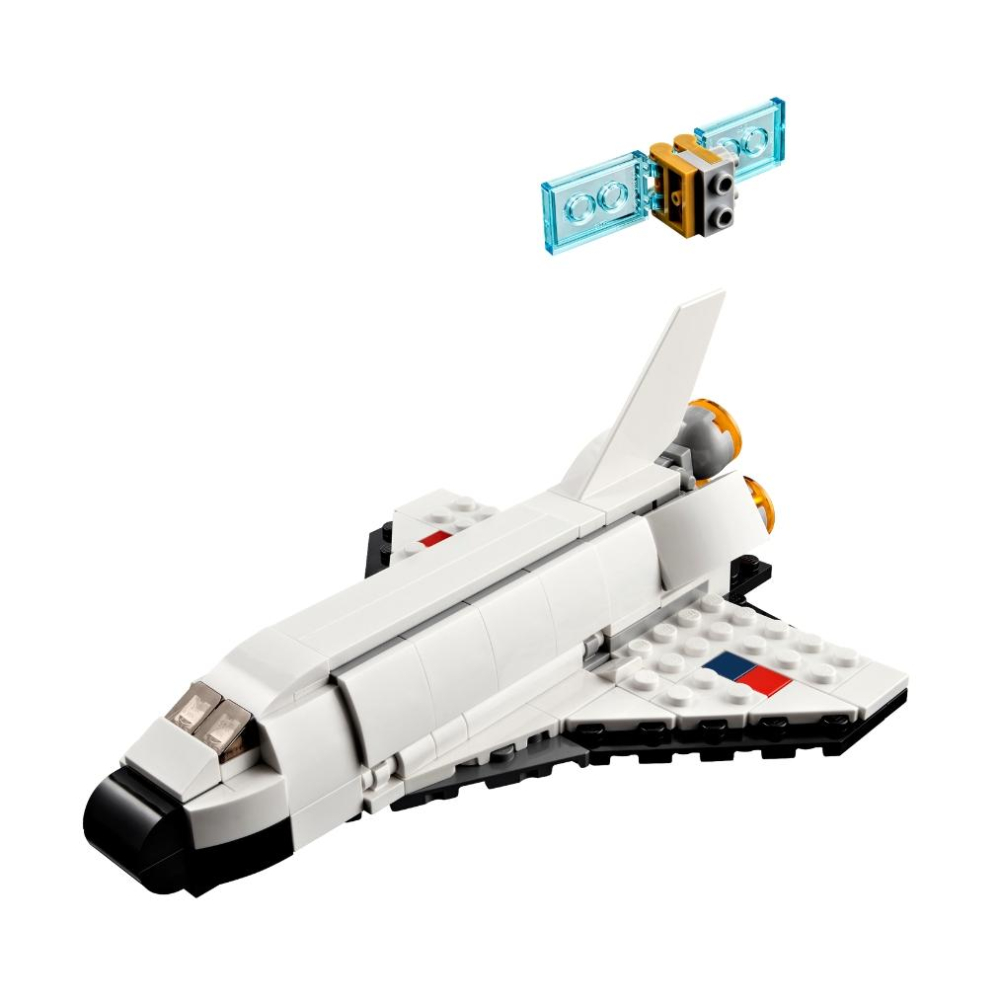 【磚星球】樂高 LEGO 31134 創意三合一系列 太空梭 Space Shuttle-細節圖3