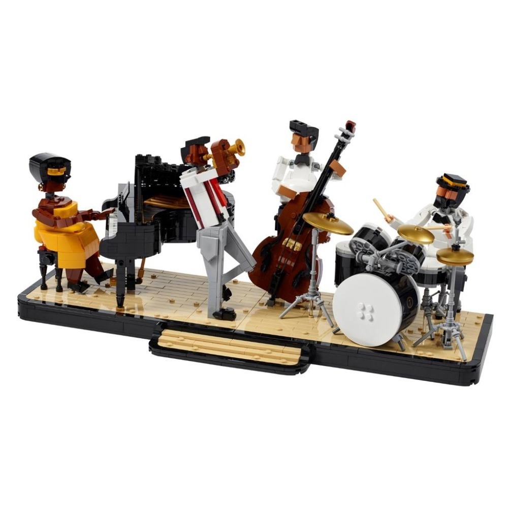 【磚星球】樂高 LEGO 21334 IDEAS 爵士四重奏 Jazz Quartet-細節圖3