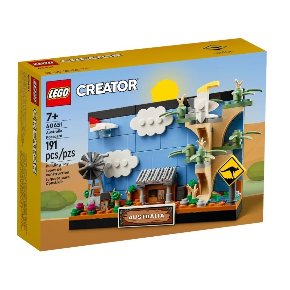 【磚星球】樂高 LEGO 創意 明信片 紐約40519 倫敦40569 北京40654 巴黎40568 澳洲40651-細節圖6