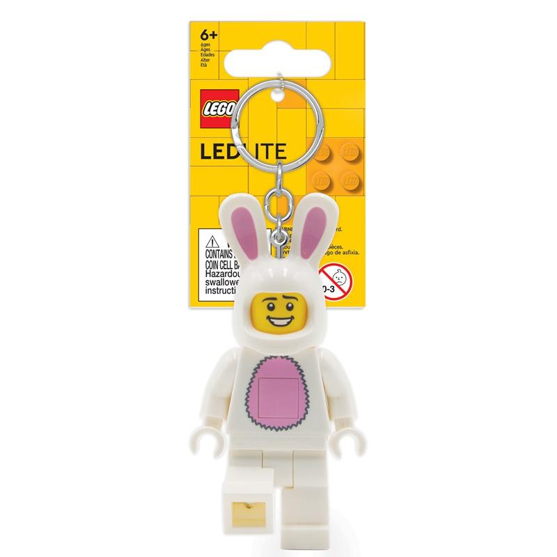 【磚星球】樂高 LEGO LED 鑰匙圈 KE73 可愛兔子-細節圖2