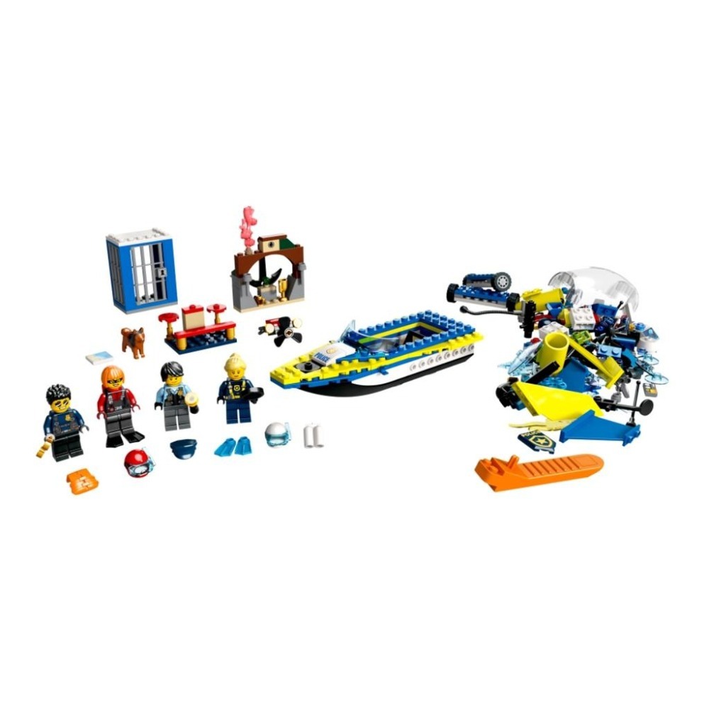 【磚星球】樂高 LEGO 60355 水上警察偵察任務 Water Police Detective Missions-細節圖3