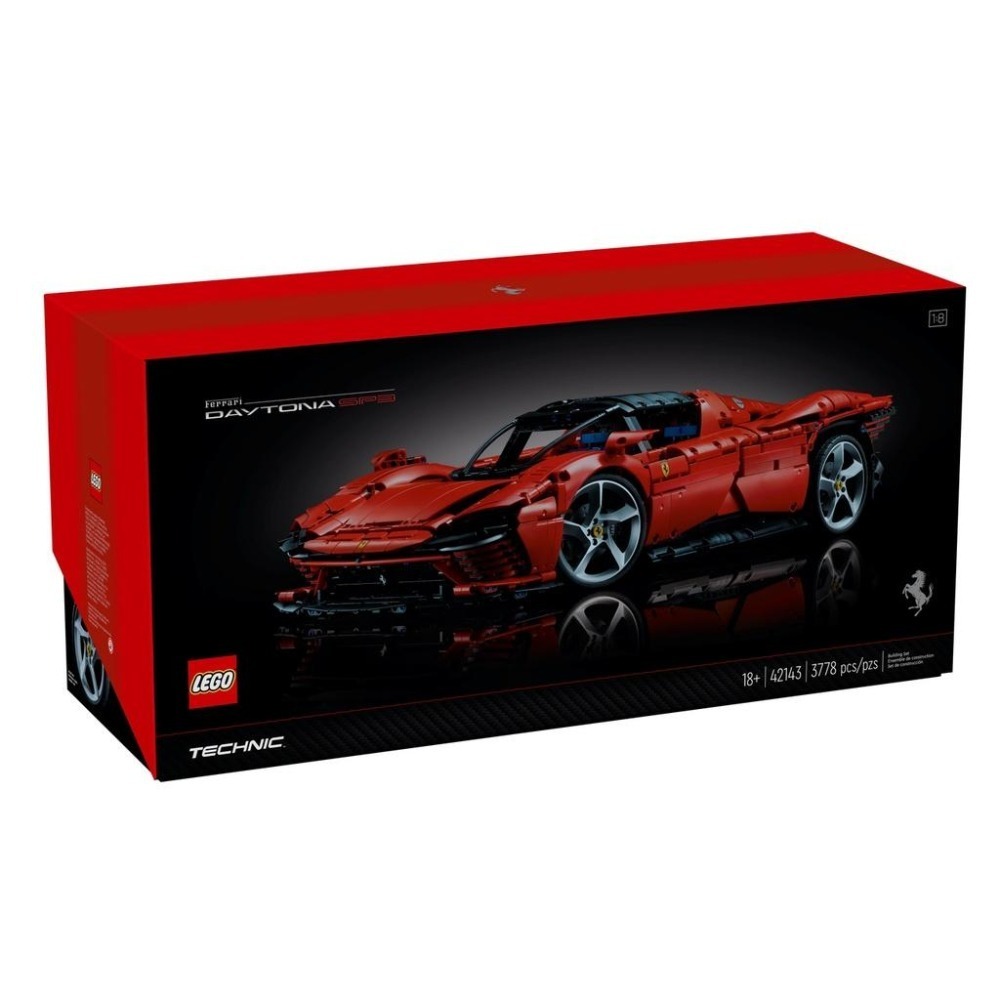 【磚星球】樂高 LEGO 42143 動力科技 法拉利 SP3 Ferrari Daytona SP3-細節圖2