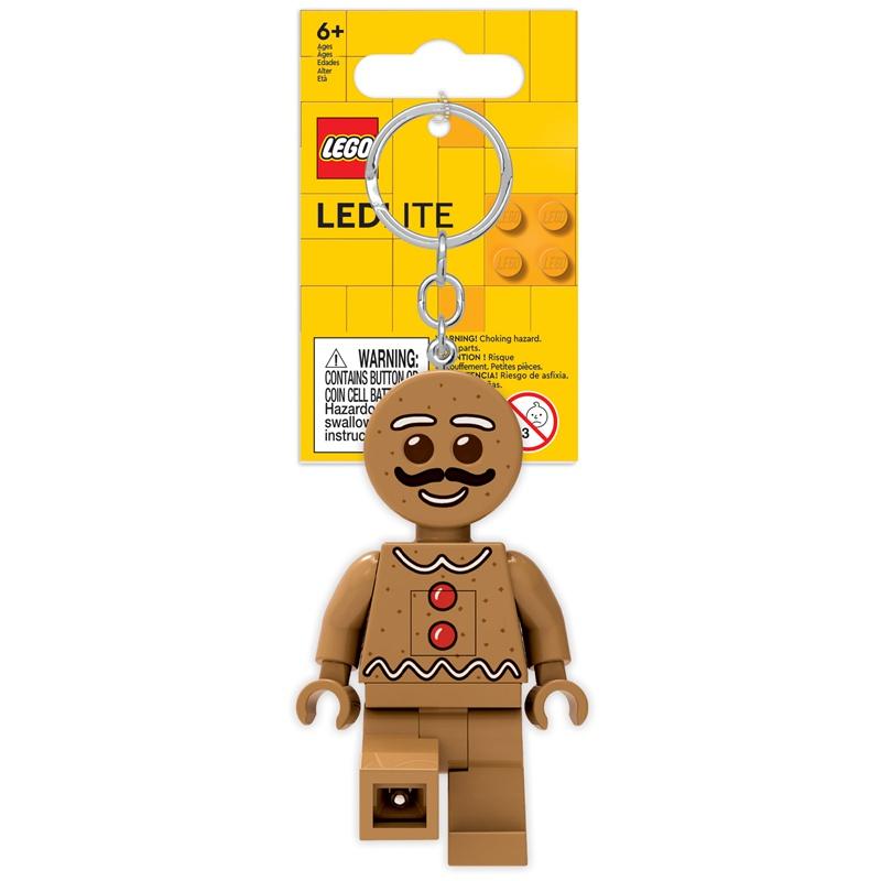 【磚星球】樂高 LEGO LED 鑰匙圈 KE182 薑餅人-細節圖2