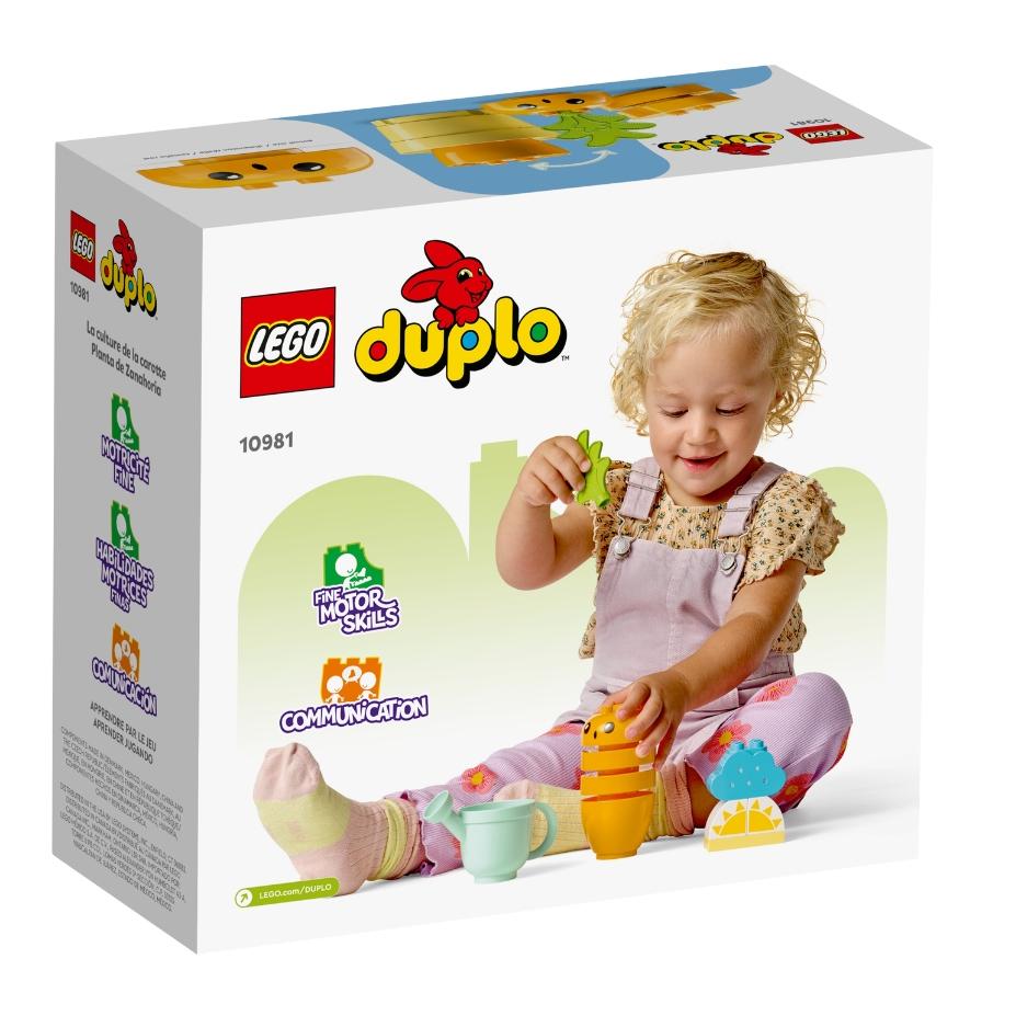 【磚星球】樂高 LEGO 10981 得寶系列 紅蘿蔔種植趣 Growing Carrot-細節圖4