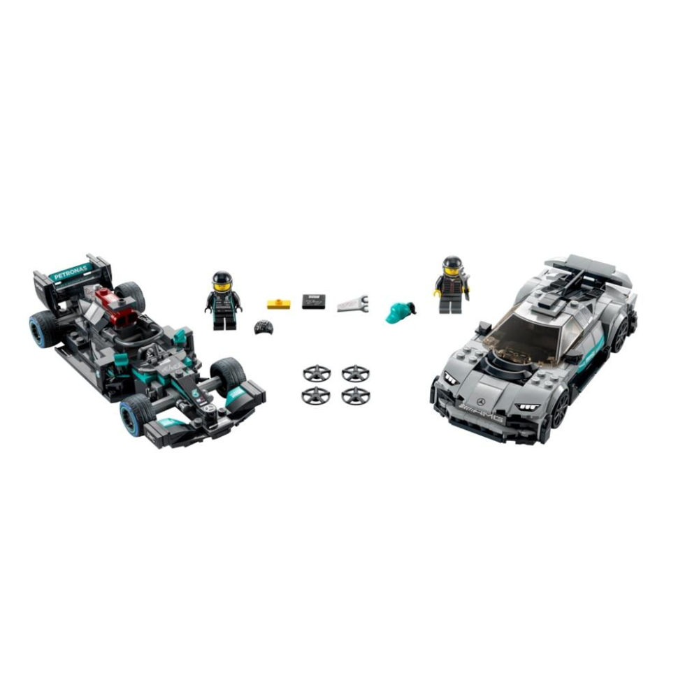 【磚星球】樂高 LEGO 76909 Speed系列 Mercedes AMG F1 & Project One-細節圖3