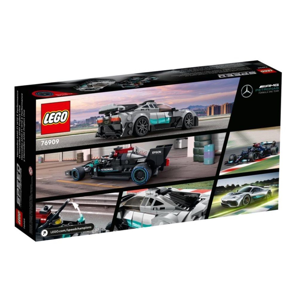 【磚星球】樂高 LEGO 76909 Speed系列 Mercedes AMG F1 & Project One-細節圖4