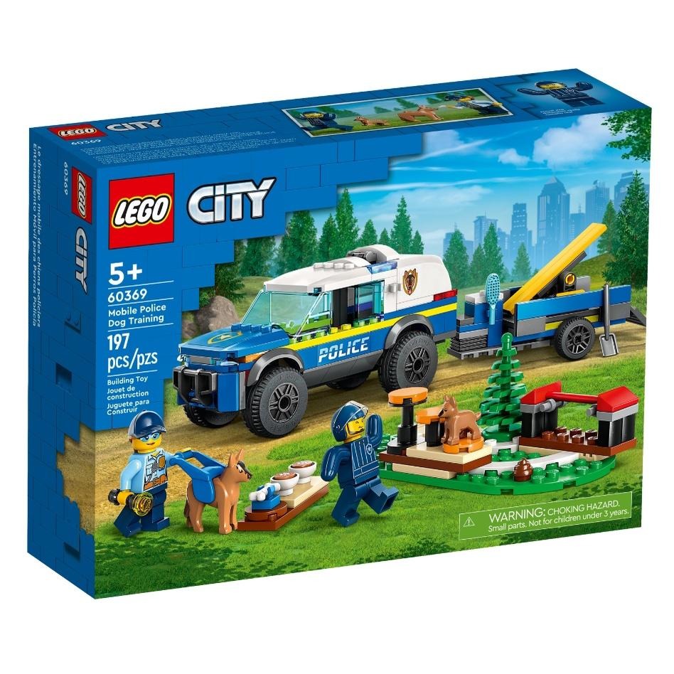 【磚星球】樂高 LEGO 60369 城市系列 移動式警犬訓練 Mobile Police Dog Training-細節圖2