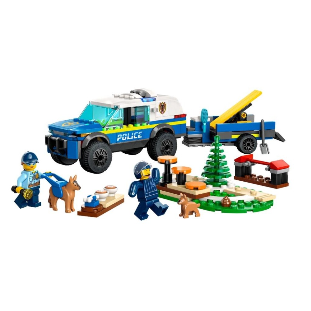 【磚星球】樂高 LEGO 60369 城市系列 移動式警犬訓練 Mobile Police Dog Training-細節圖3