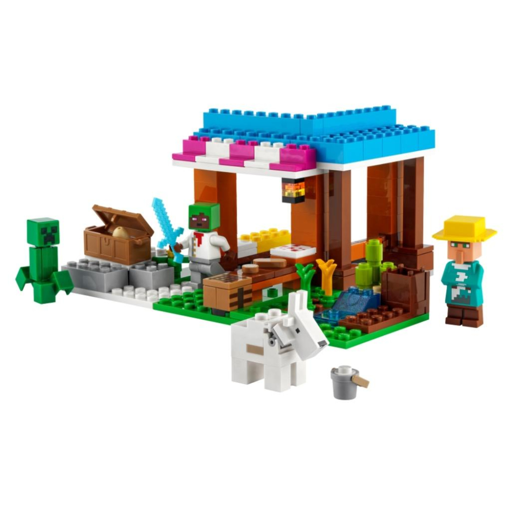 【磚星球】樂高 LEGO 21184 當個創世神 麵包店 The Bakery-細節圖3
