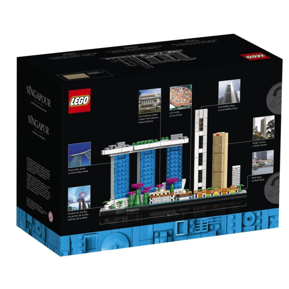 【磚星球】樂高 LEGO 21057 經典建築系列 新加坡 Singapore-細節圖4