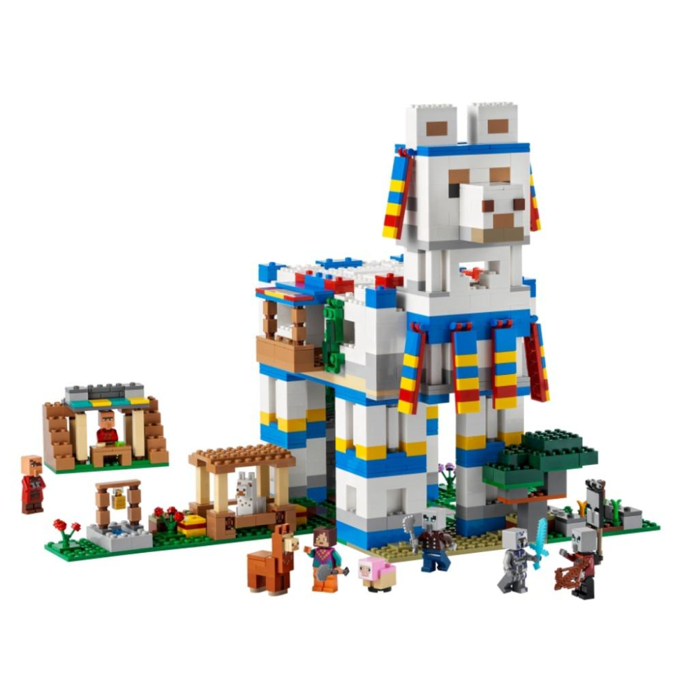 【磚星球】樂高 LEGO 21188 當個創世神 駱馬村 The Llama Village-細節圖3
