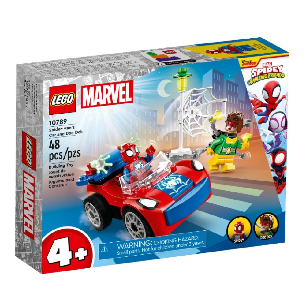 【磚星球】樂高 LEGO 10789 蜘蛛人與八爪博士 擲網飛車 SpiderMan Car and Doc Ock-細節圖2