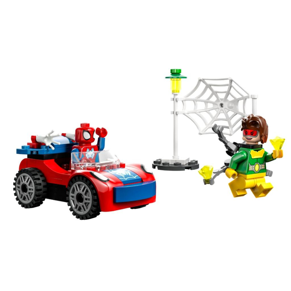 【磚星球】樂高 LEGO 10789 蜘蛛人與八爪博士 擲網飛車 SpiderMan Car and Doc Ock-細節圖3