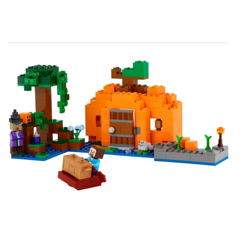 【磚星球】樂高 LEGO 21248 當個創世神 南瓜農場 The Pumpkin Farm-細節圖3