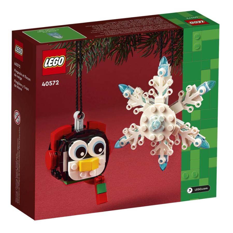 【磚星球】樂高 LEGO 40572 特殊系列 企鵝與雪花 Penguin & Snowflake-細節圖4