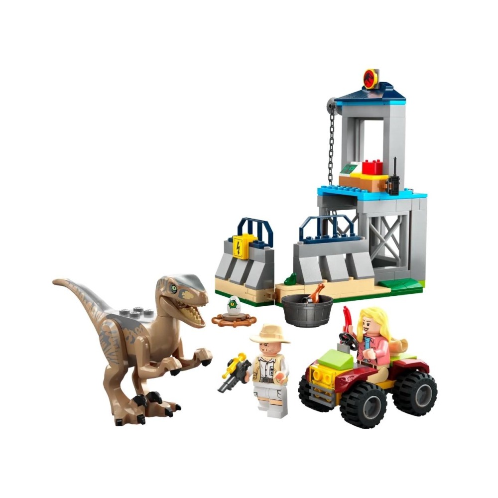 【磚星球】樂高 LEGO 76957 侏羅紀世界系列 迅猛龍的逃脫 Velociraptor Escape-細節圖3