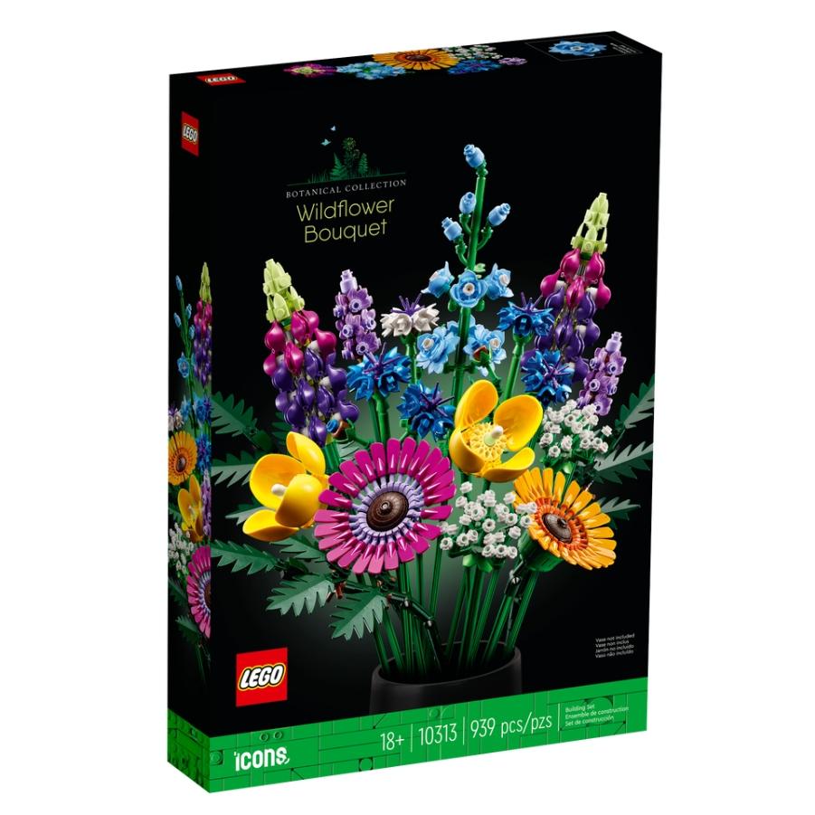 【磚星球】樂高 LEGO 10313 ICONS™ 野花花束 Wildflower Bouquet-細節圖2