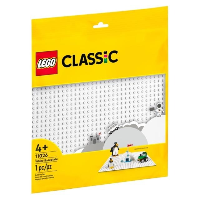 【磚星球】樂高 LEGO 11026 經典系列 白色底板 White Baseplate-細節圖2