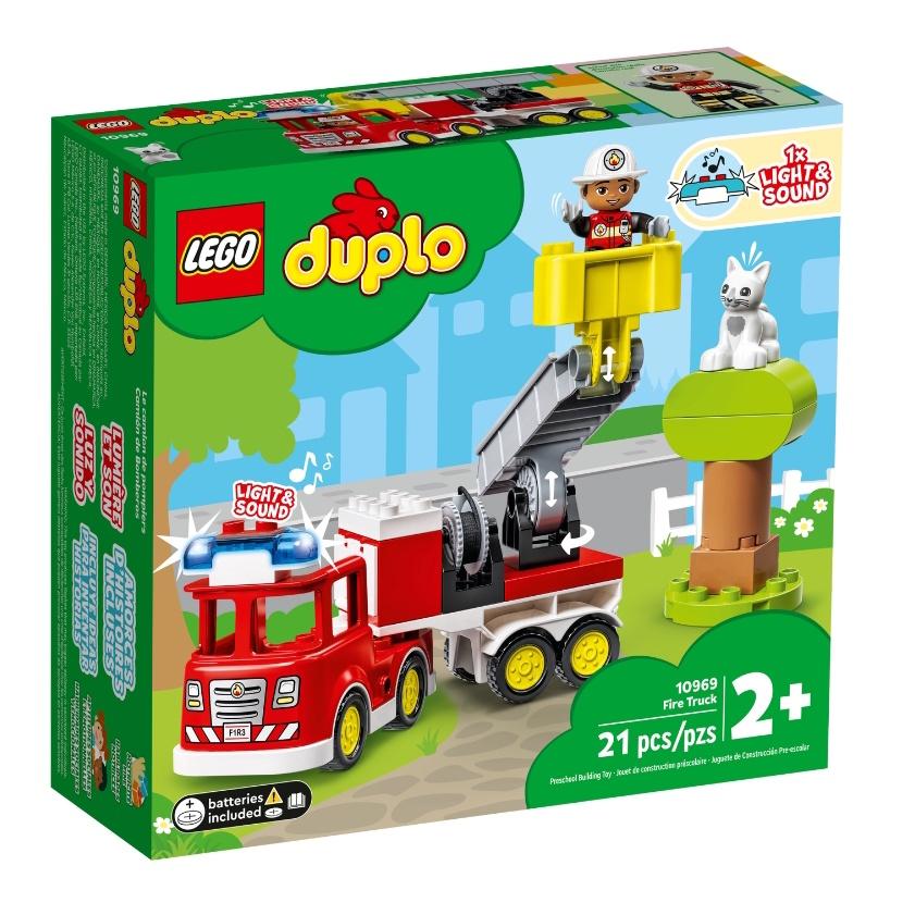 【磚星球】樂高 LEGO 10969 得寶系列 消防站 Fire Truck-細節圖2