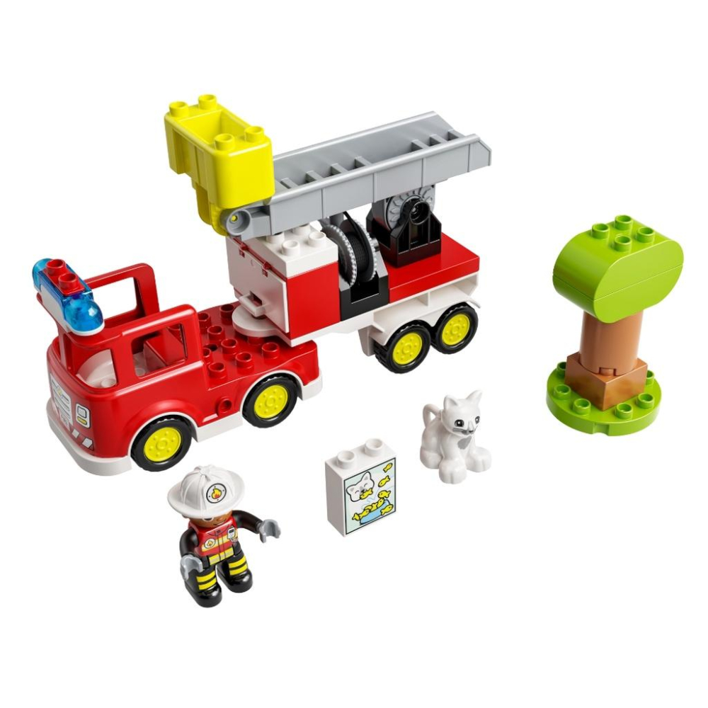 【磚星球】樂高 LEGO 10969 得寶系列 消防站 Fire Truck-細節圖3