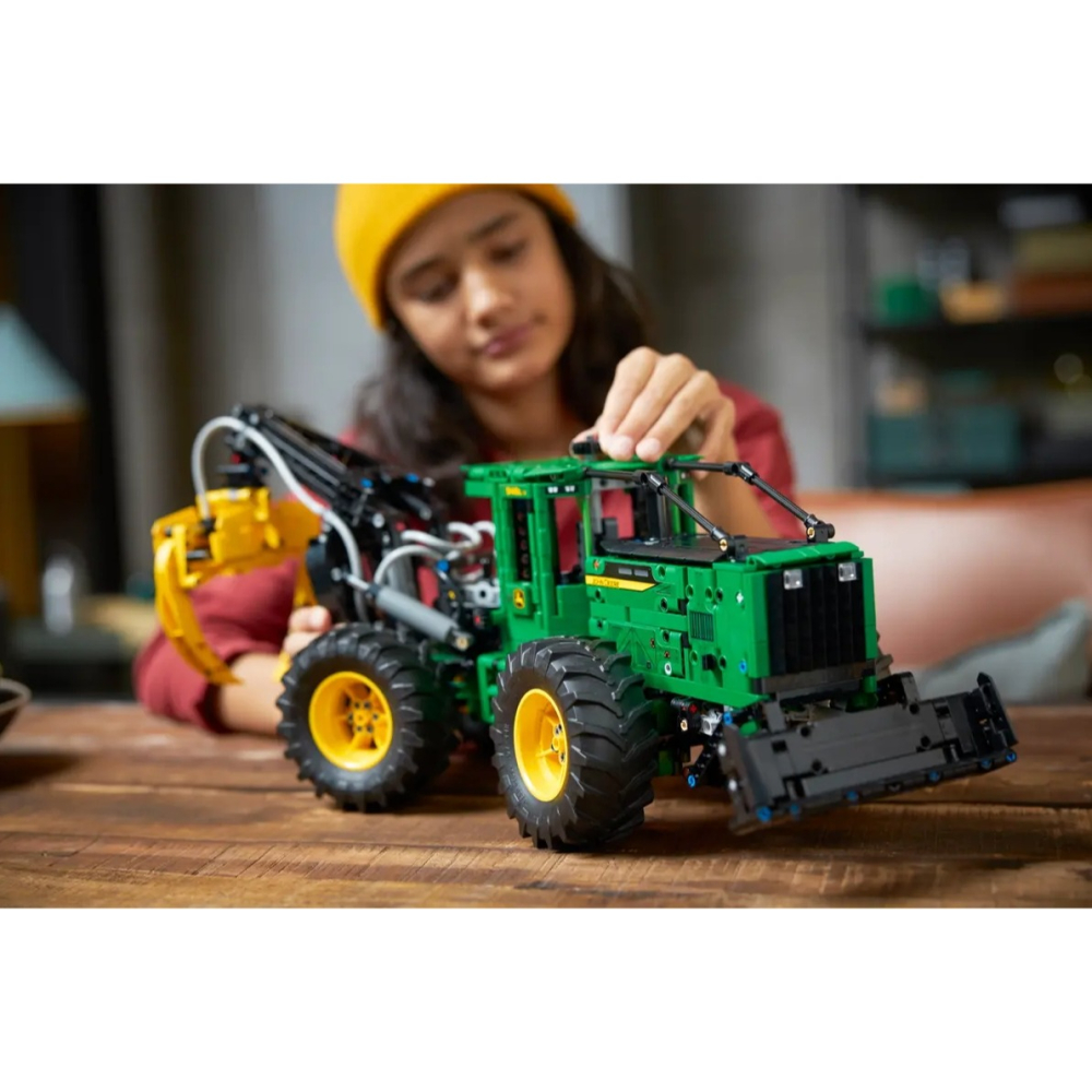 【磚星球】樂高 LEGO 42157 動力科技 John Deere 948L-II Skidder-細節圖4