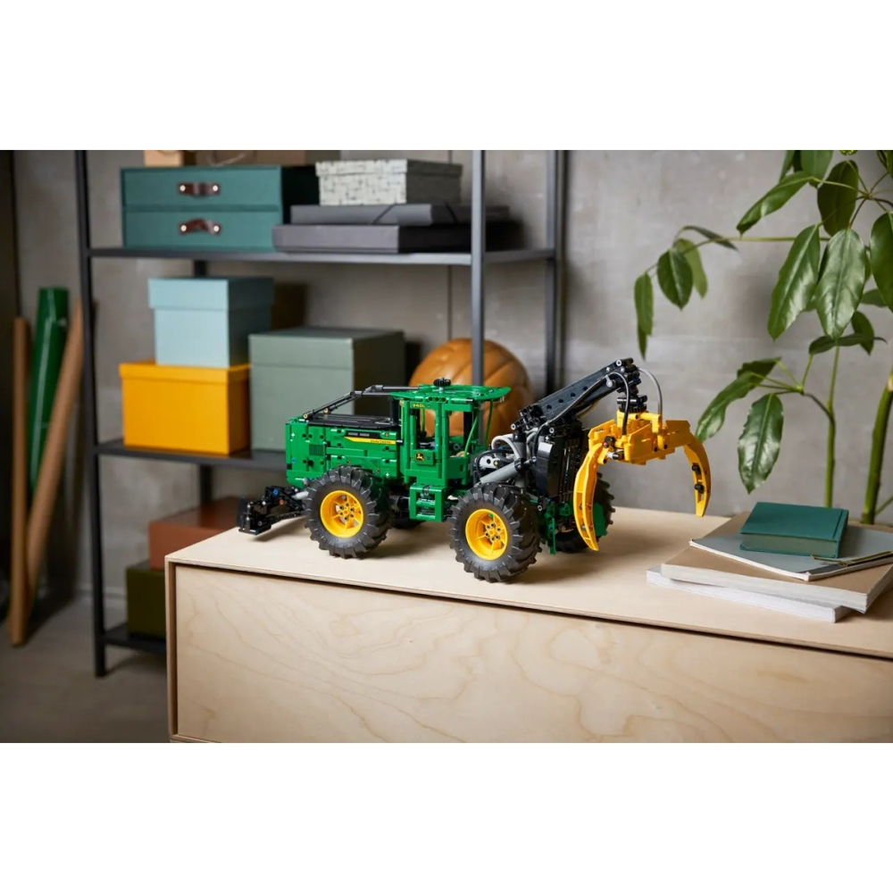 【磚星球】樂高 LEGO 42157 動力科技 John Deere 948L-II Skidder-細節圖5