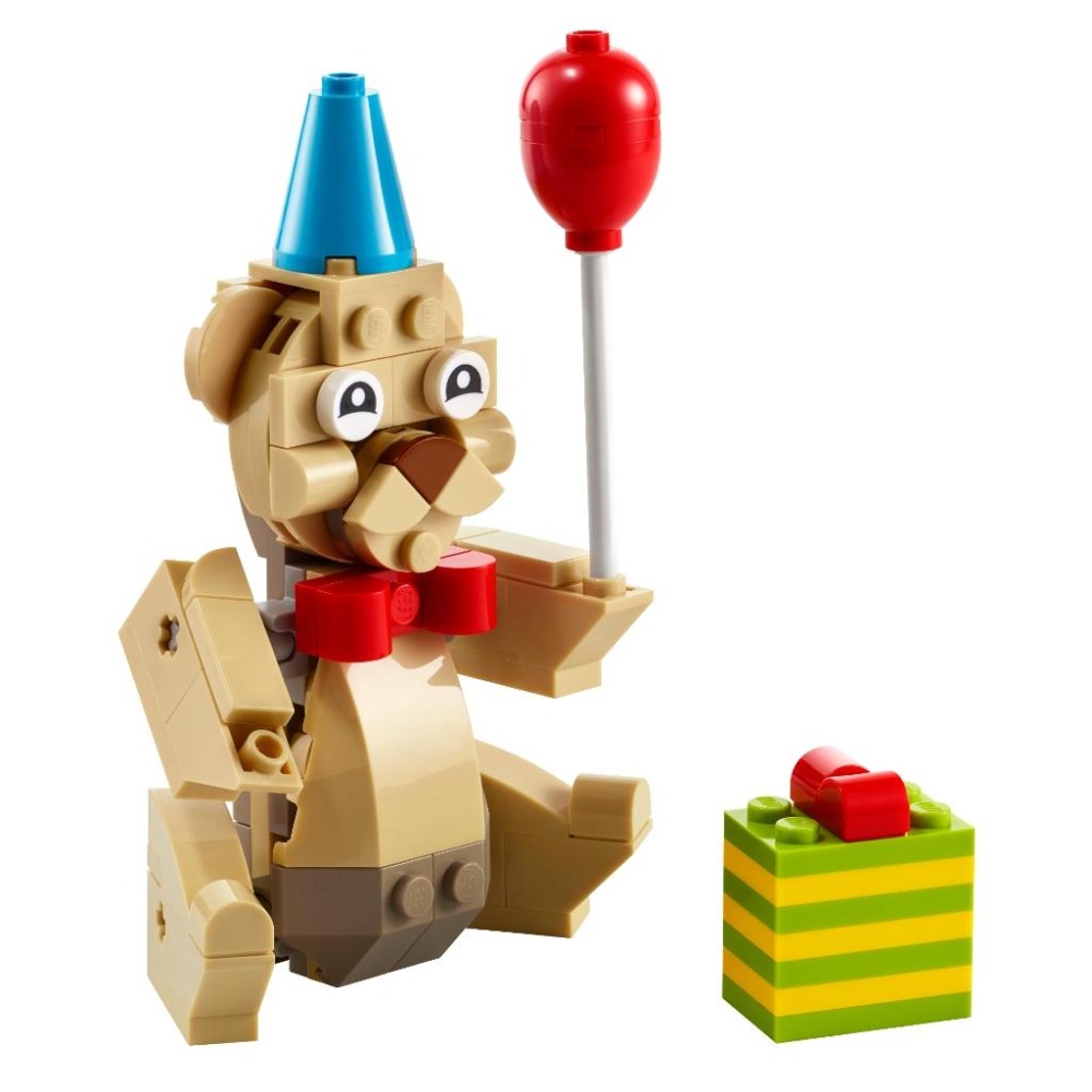 【磚星球】樂高 LEGO 30582 創意系列 生日快樂熊 Polybag Birthday Bear-細節圖3